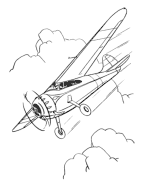 Cessna Single-Engine coloring pages
