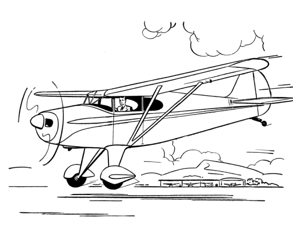 Piper Pacer coloring page