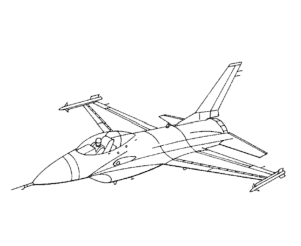 Locheed Martin F16 Fighting Falcon